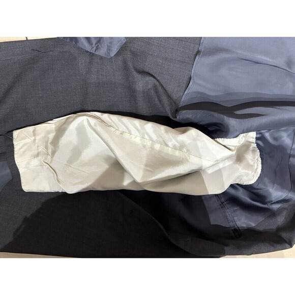 Vintage Brooks Brothers 346 Mens 40  GRAY USA Wool Blazer Sport Coat Suit Jacket - Picture 7 of 12